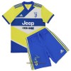 Officiële Voetbalshirt + Korte Broek Juventus Derde 2021-22 - Kids